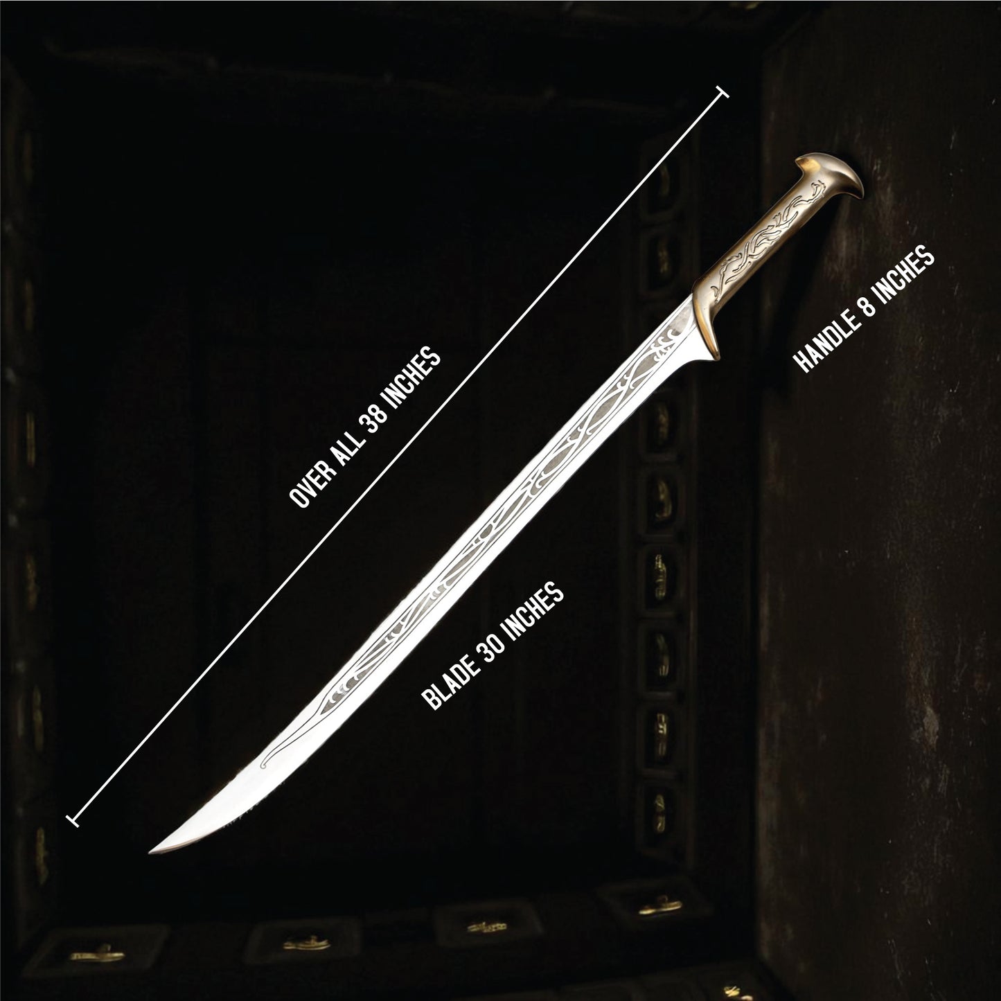 Hobbit Sword – Hand-Forged Stainless Steel Fantasy Blade by Swords Empires