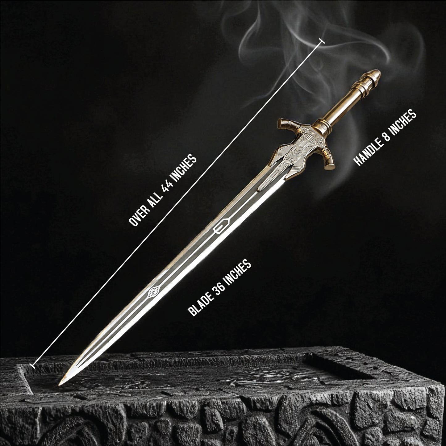 Hand-Forged Stainless Steel Darksoul Sword