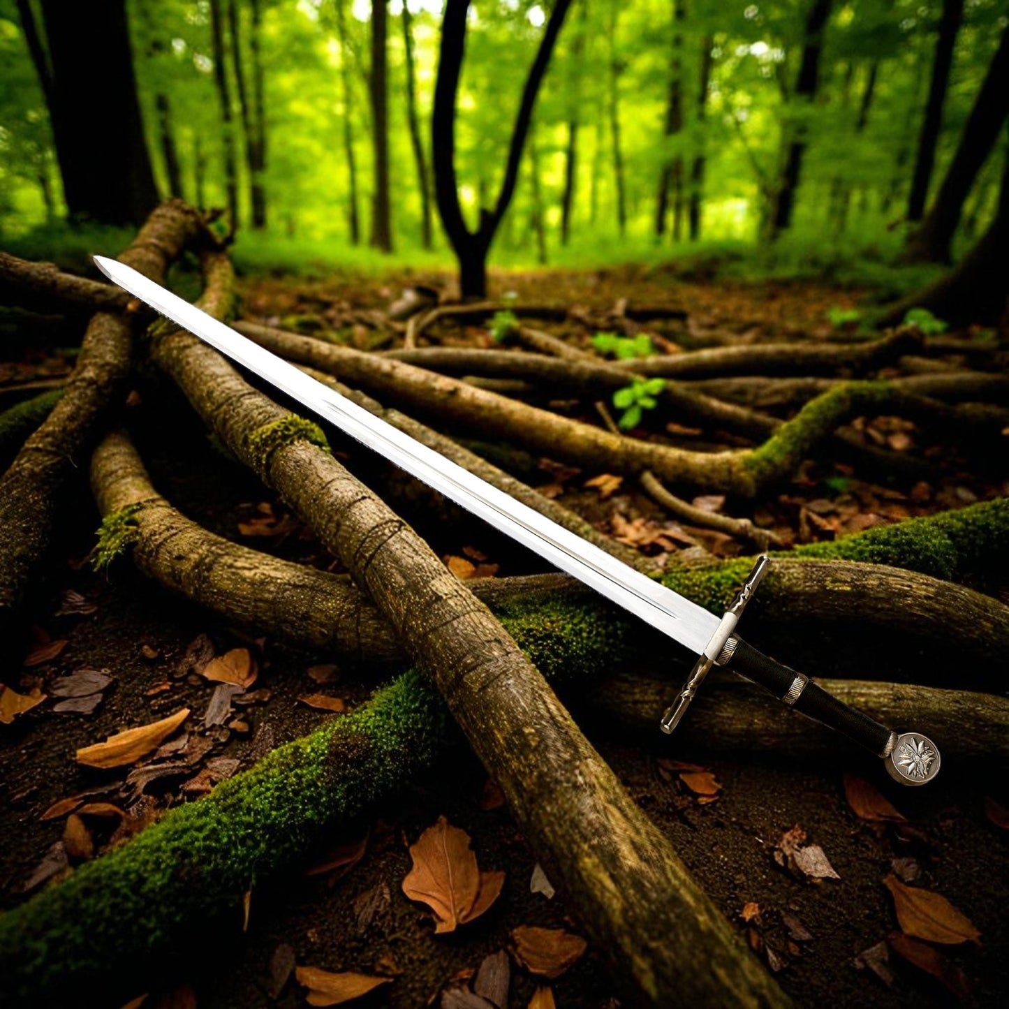 Witcher Steel Sword – Hand-Forged Stainless Steel Edition