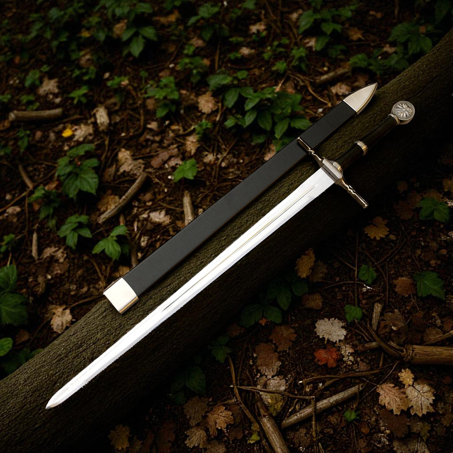 Witcher Steel Sword – Hand-Forged Stainless Steel Edition