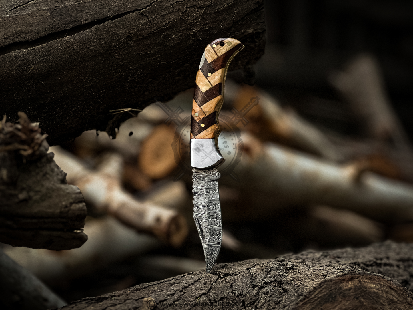 Hand-Forged Stainless Steel Narsil Sword – 42" Replica with Leather-Wrapped Scabbard